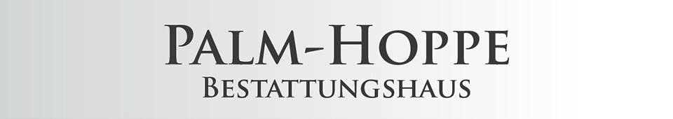 Logo Bestattungshaus Palm-Hoppe
